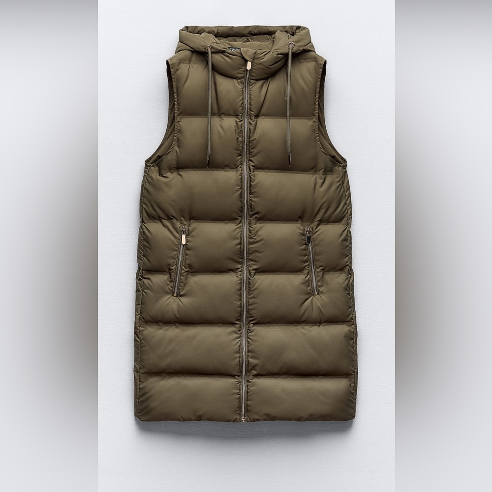 Water Repellent wind protection puffer vest
